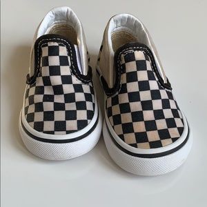 4C Checkered Vans